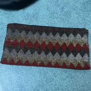 Beaded Make Up Bag
